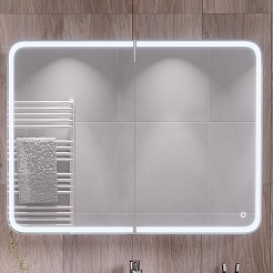 Grossman Мебель для ванной Адель 100 белая – фотография-10